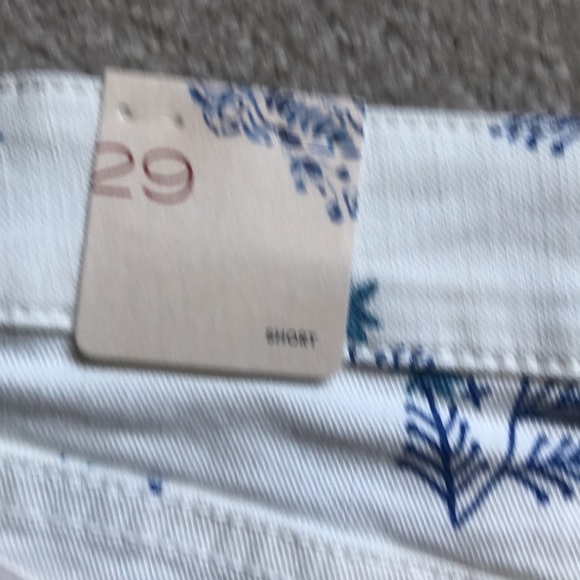 NWT Anthropologie Pilcro Denim Button Fly Shorts 29 - Picture 4 of 4